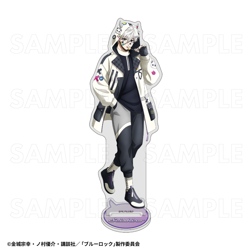 【2025年8月下旬発売】TVアニメ『ブルーロック』 アクリルスタンド でびデコパーカー(全8種)
