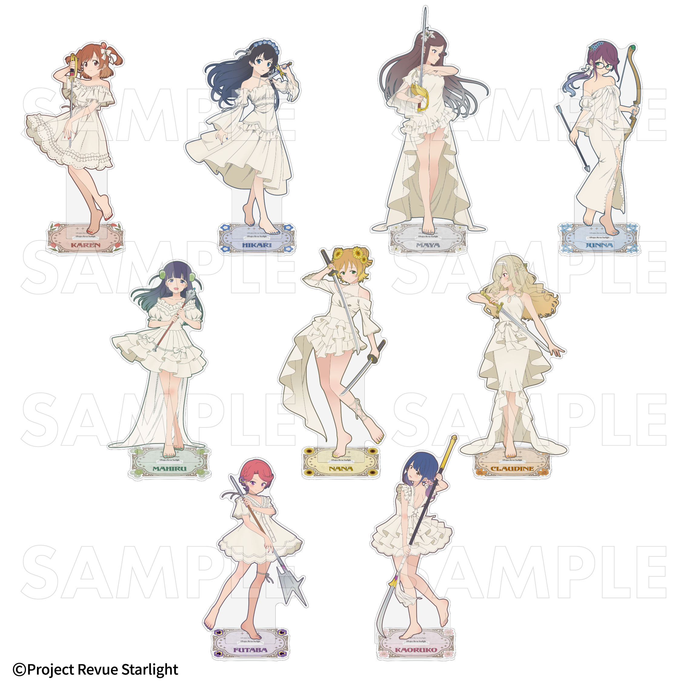 【30％OFF】 2025年9月下旬発売】『少女☆歌劇 レヴュースタァライト』花の アクリルスタンド