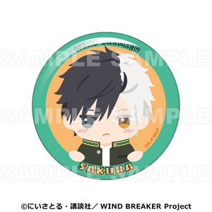 【2025年10月下旬発売】TVアニメ「WIND BREAKER」　ちょこっテ！　トレーディング缶バッジ（全8種）