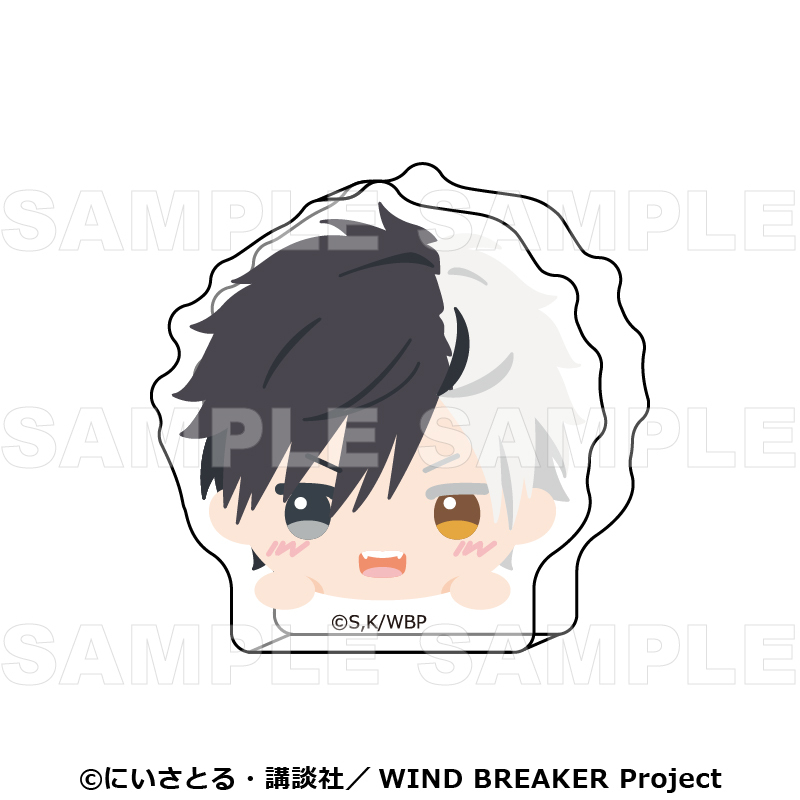 【2025年10月下旬発売】TVアニメ「WIND BREAKER」 ちょこっテ! トレーディングアクリルブロック(全8種)
