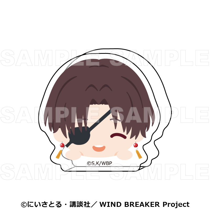 【2025年10月下旬発売】TVアニメ「WIND BREAKER」 ちょこっテ! トレーディングアクリルブロック(全8種)