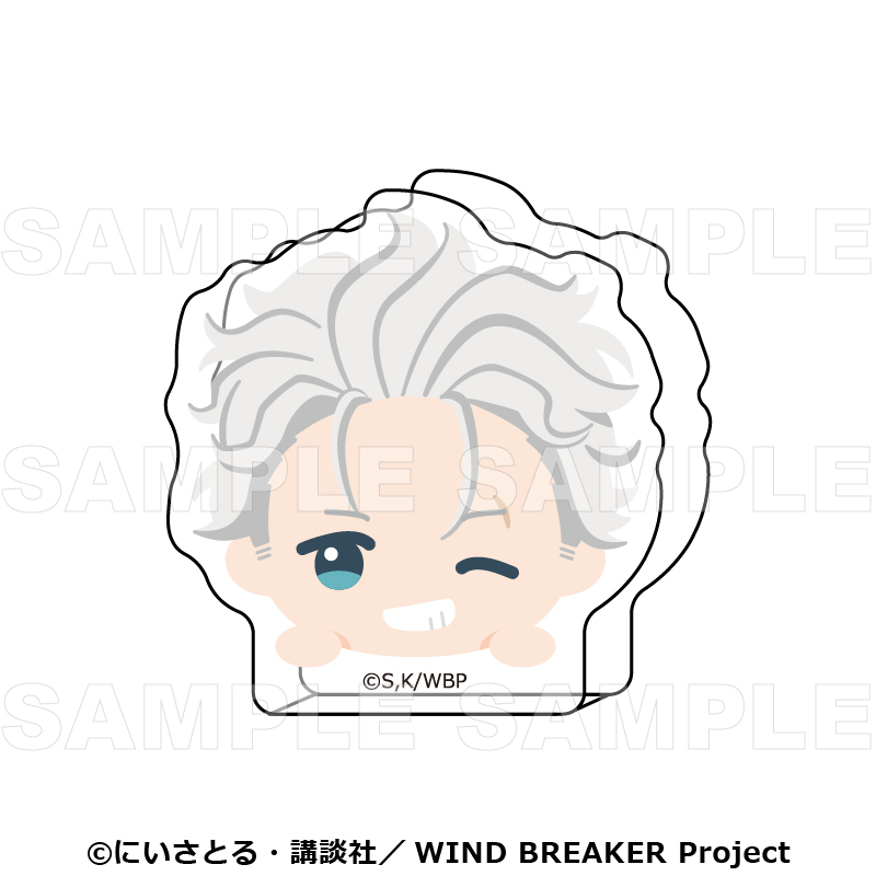 【2025年10月下旬発売】TVアニメ「WIND BREAKER」 ちょこっテ! トレーディングアクリルブロック(全8種)