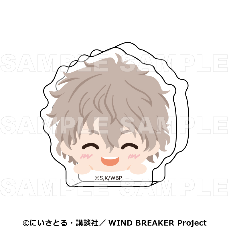 【2025年10月下旬発売】TVアニメ「WIND BREAKER」 ちょこっテ! トレーディングアクリルブロック(全8種)