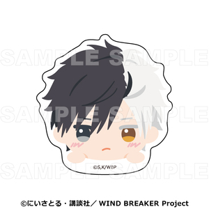 【2025年10月下旬発売】TVアニメ「WIND BREAKER」　ちょこっテ！　トレーディングステッカー（全8種）