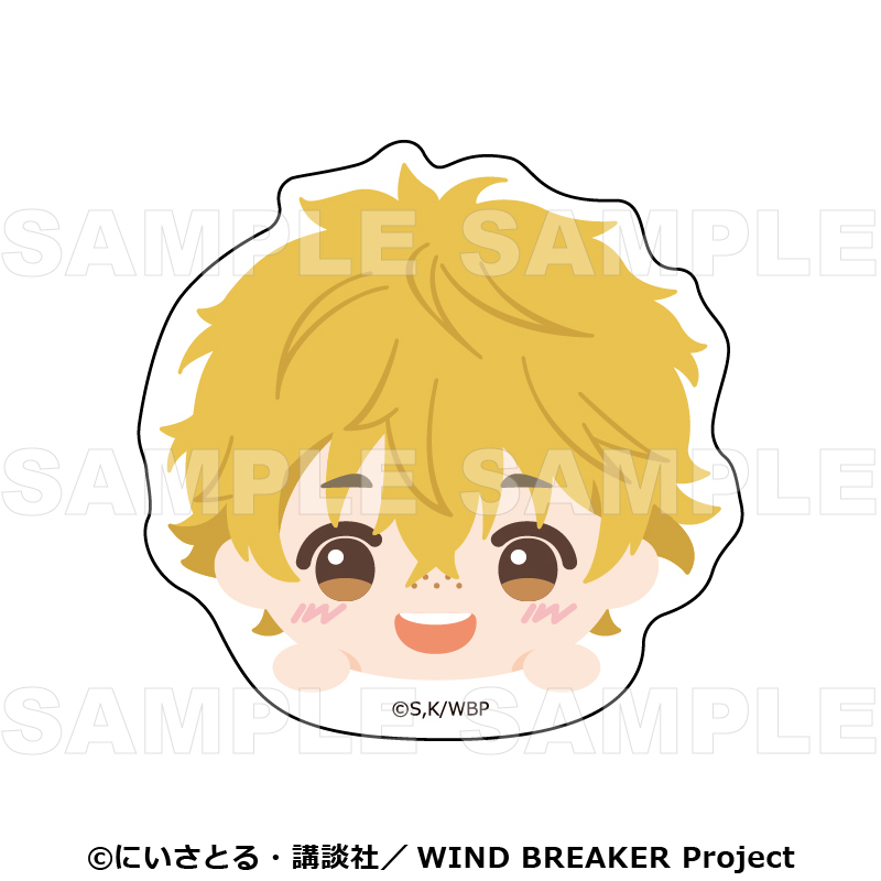 【2025年10月下旬発売】TVアニメ「WIND BREAKER」　ちょこっテ！　トレーディングステッカー（全8種）