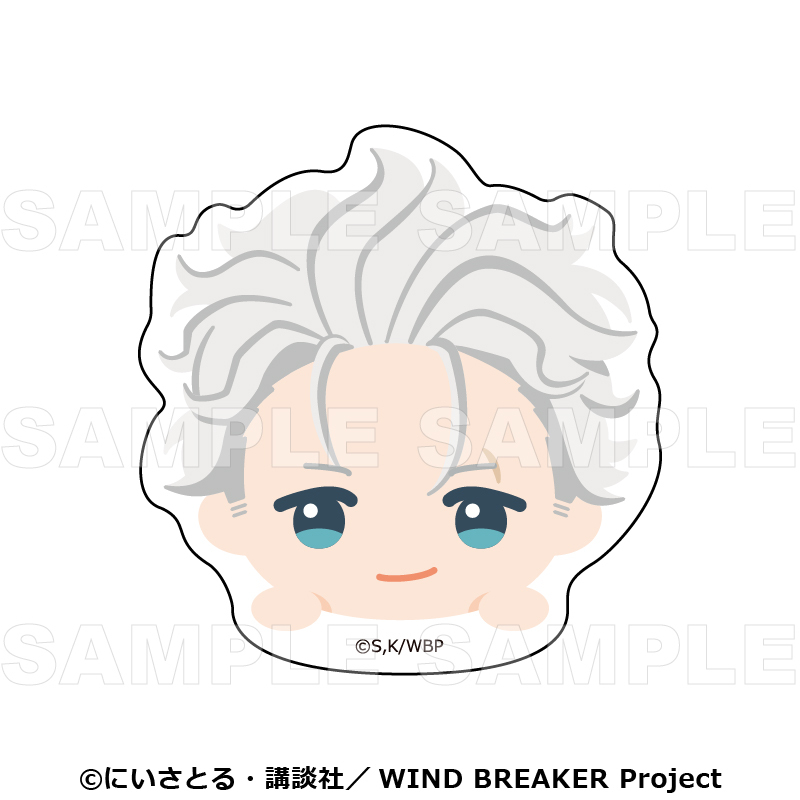 【2025年10月下旬発売】TVアニメ「WIND BREAKER」　ちょこっテ！　トレーディングステッカー（全8種）