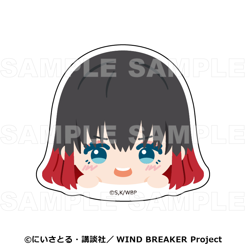 【2025年10月下旬発売】TVアニメ「WIND BREAKER」　ちょこっテ！　トレーディングステッカー（全8種）