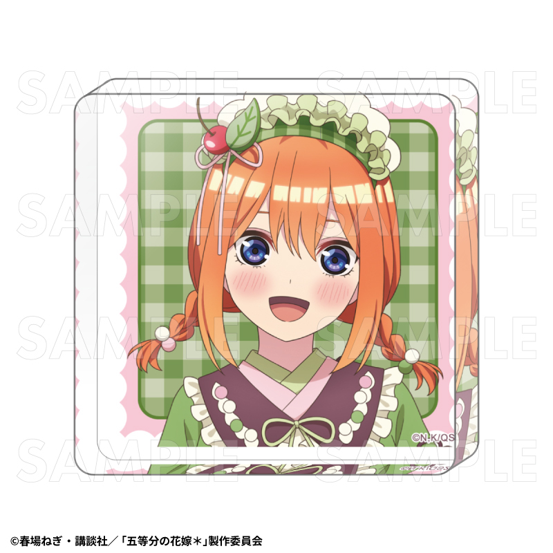 【2025年9月下旬発売】五等分の花嫁* アクリルミニブロック 和パフェドレスver.(全5種)