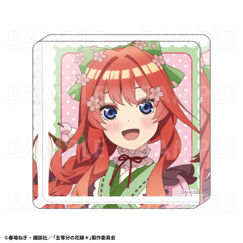 【2025年9月下旬発売】五等分の花嫁* アクリルミニブロック 和パフェドレスver.(全5種)