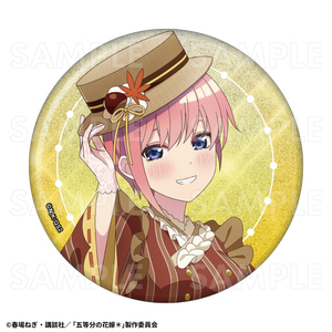 【2025年9月下旬発売】五等分の花嫁＊　76mmグリッター缶バッジ 和パフェドレスver.（全5種）