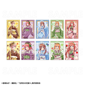 【2025年9月下旬発売】五等分の花嫁＊　トレーディングブロマイド 和パフェドレスver.（全10種）