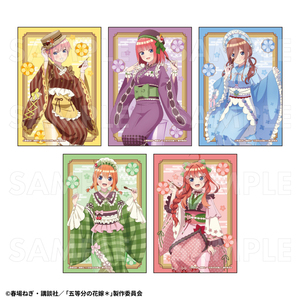【2025年9月下旬発売】五等分の花嫁＊　トレーディングブロマイド 和パフェドレスver.（全10種）