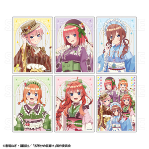 【2025年9月下旬発売】五等分の花嫁＊　トレーディングアクリルカード 和パフェドレスver.（全6種）