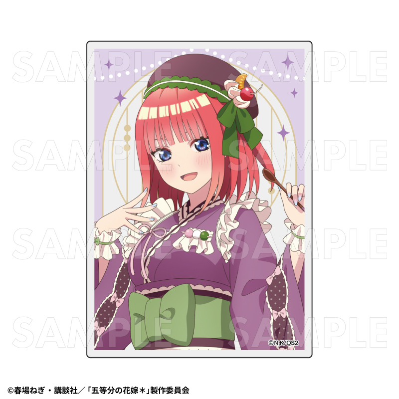 【2025年9月下旬発売】五等分の花嫁* トレーディングアクリルカード 和パフェドレスver.(全6種)