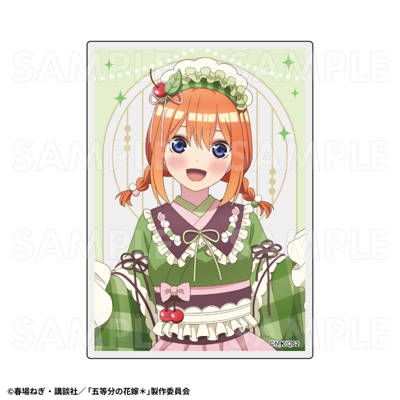 【2025年9月下旬発売】五等分の花嫁* トレーディングアクリルカード 和パフェドレスver.(全6種)