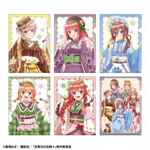 【2025年9月下旬発売】五等分の花嫁＊　クリアファイル 和パフェドレスver.（全6種）