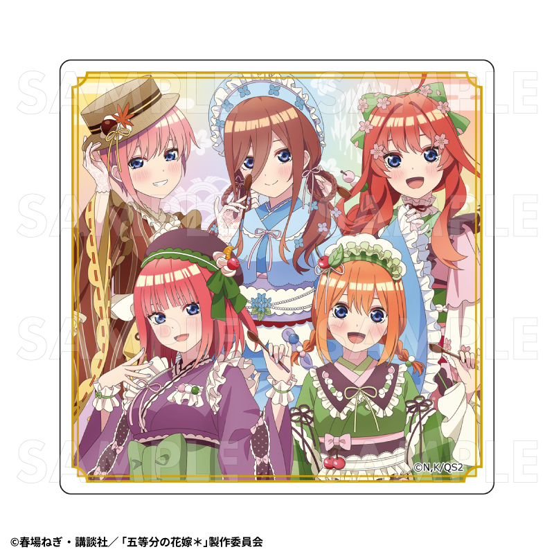 【2025年9月下旬発売】五等分の花嫁* ダイカットステッカー 和パフェドレスver.(全6種)