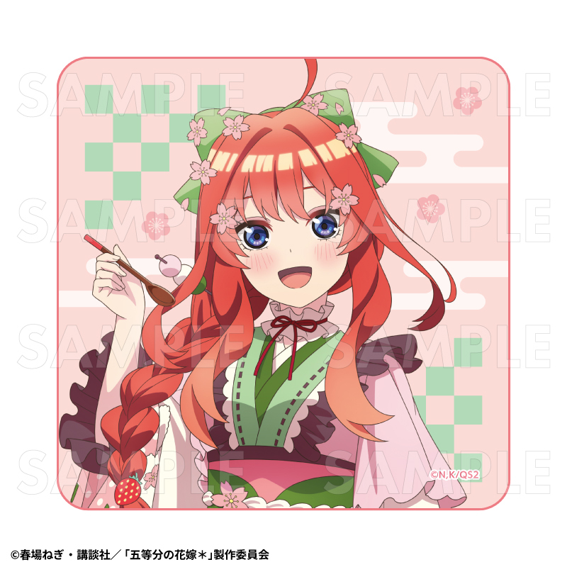 【2025年9月下旬発売】五等分の花嫁＊　ミニタオル 和パフェドレスver.（全6種）