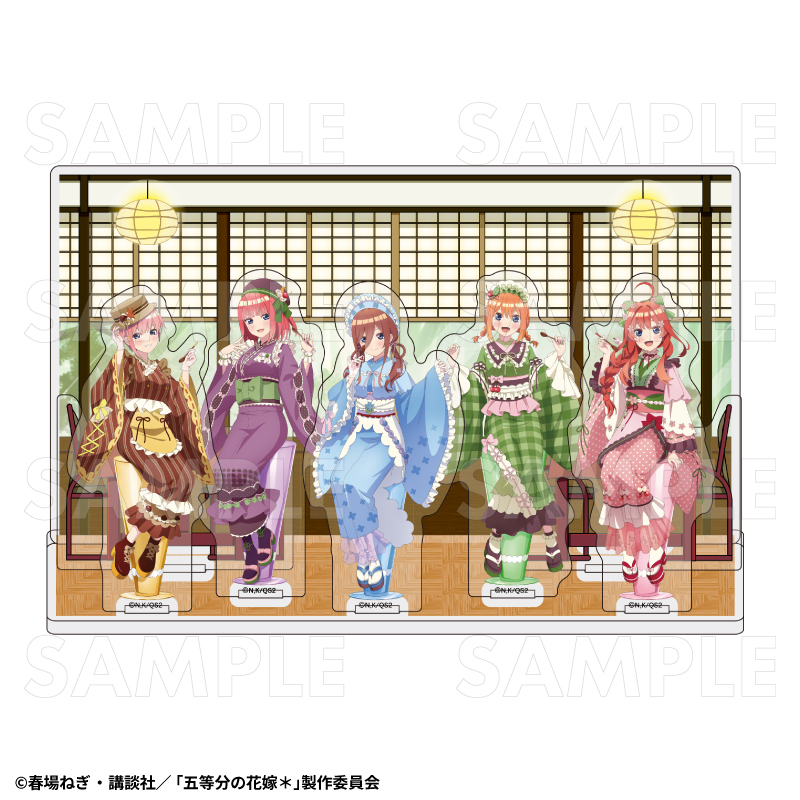 【2025年9月下旬発売】五等分の花嫁＊　アクリルジオラマ 和パフェドレスver.（全1種）