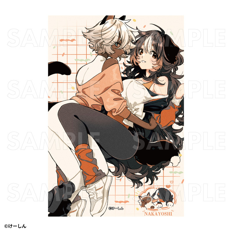 【2025年9月下旬発売】ポストカード(5枚セット)/けーしん画集発売記念グッズ(全1種)