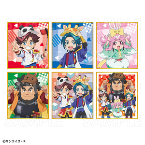 魔神創造伝ワタル	トレーディングミニ色紙（全6種）
