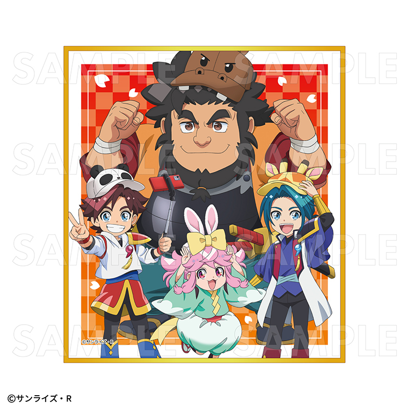 魔神創造伝ワタル トレーディングミニ色紙(全6種)