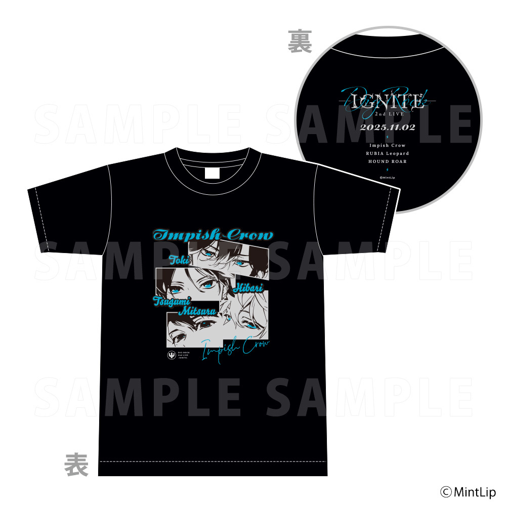 【2025年10月下旬発送】DIG-ROCK Tシャツ -IGNITE- 全3種