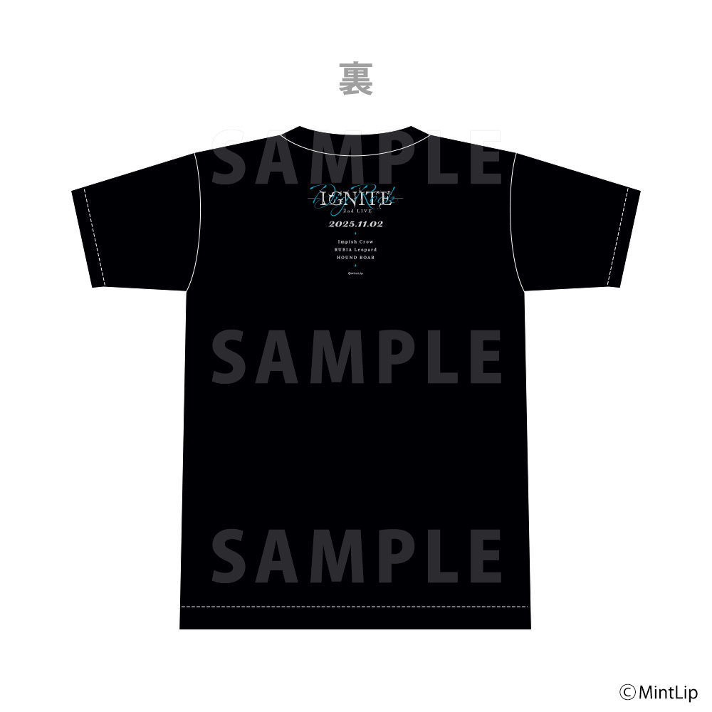 【2025年10月下旬発送】DIG-ROCK Tシャツ -IGNITE- 全3種