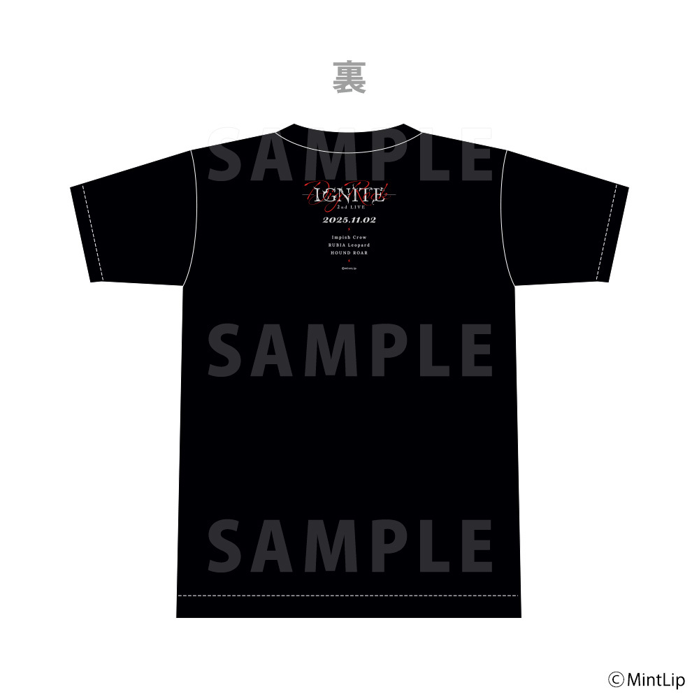 【2025年10月下旬発送】DIG-ROCK Tシャツ -IGNITE- 全3種
