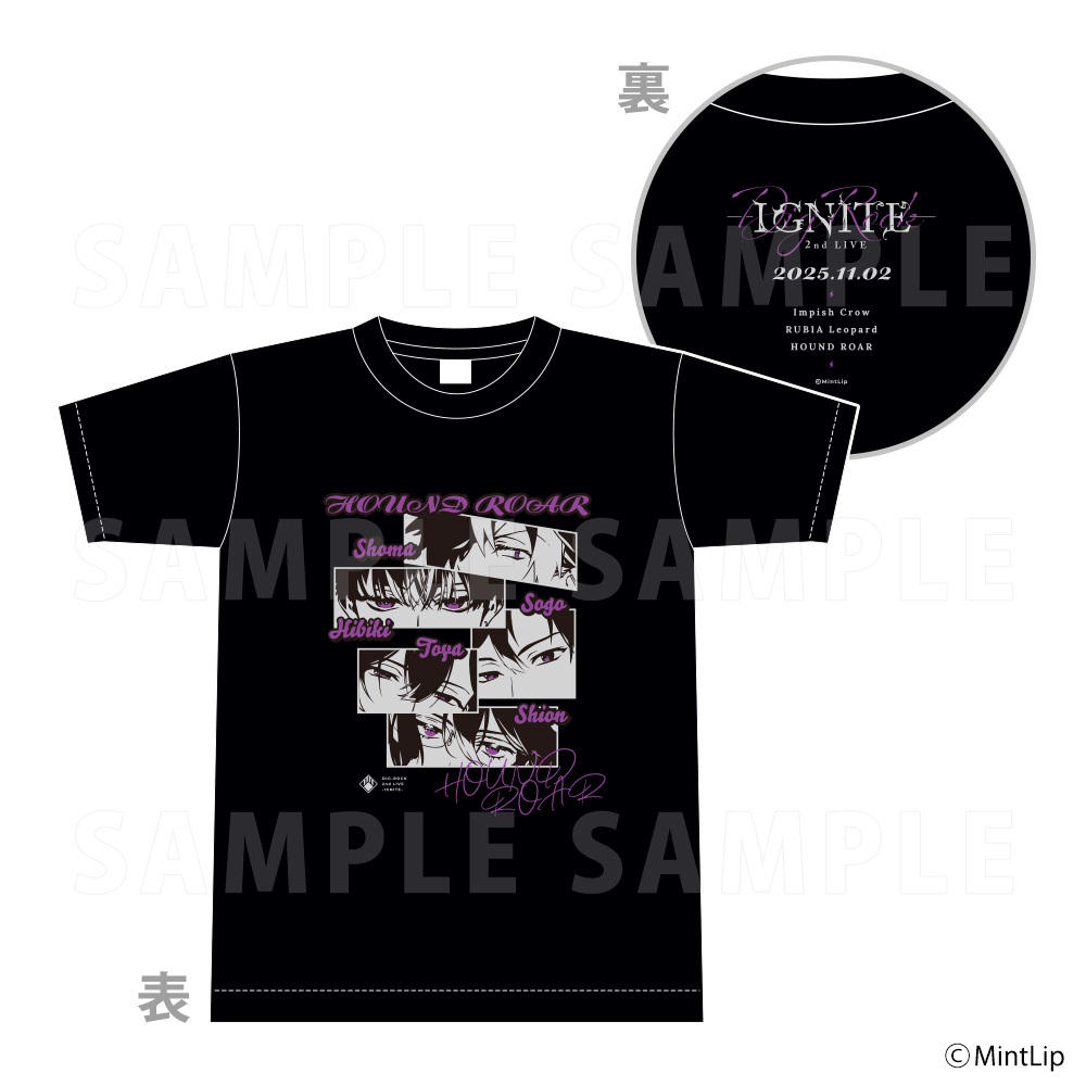 【2025年10月下旬発送】DIG-ROCK Tシャツ -IGNITE- 全3種