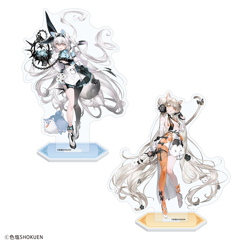 アクリルスタンド／色塩画集発売記念グッズ（全2種