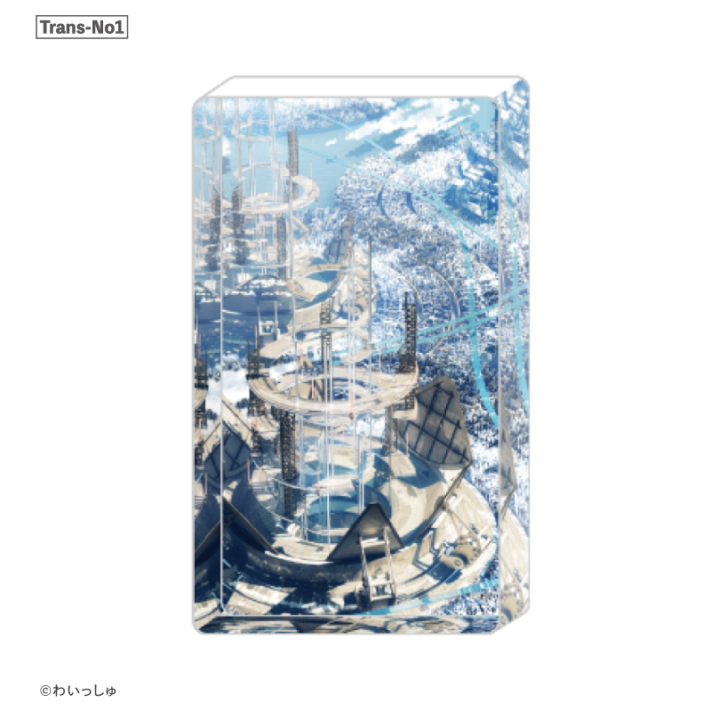 【2025年12月下旬発売】アクリルブロック/わいっしゅ画集発売記念グッズ(全4種)