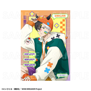 【2026年2月下旬発売】TVアニメ「WIND BREAKER」　トレーディングブロマイド【でびデコパーカー】（全6種）