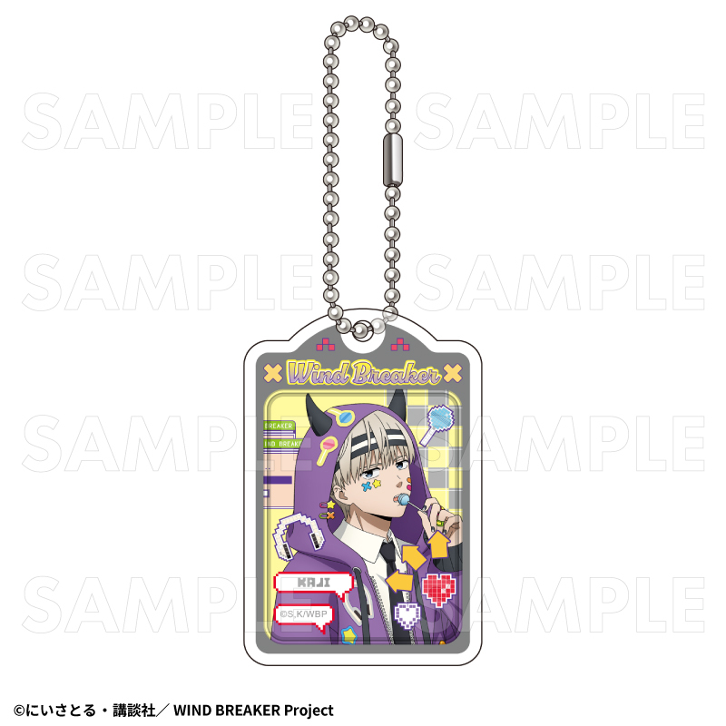 【2026年2月下旬発売】TVアニメ「WIND BREAKER」　アクリルキーホルダー【でびデコパーカー】（全6種）