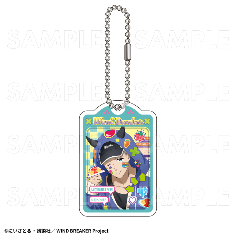 【2026年2月下旬発売】TVアニメ「WIND BREAKER」　アクリルキーホルダー【でびデコパーカー】（全6種）