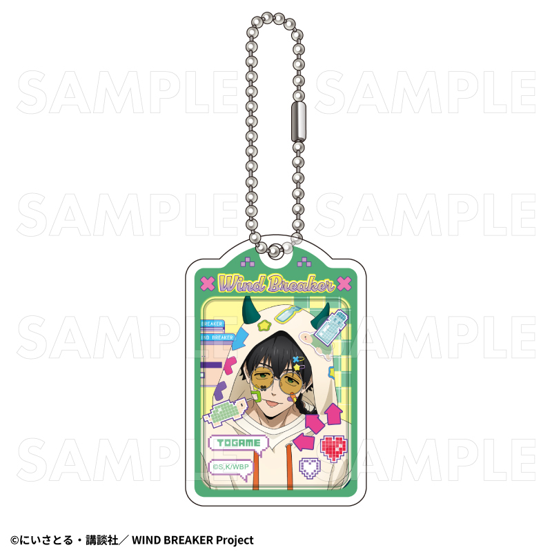 【2026年2月下旬発売】TVアニメ「WIND BREAKER」　アクリルキーホルダー【でびデコパーカー】（全6種）