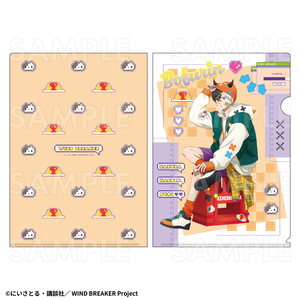 【2026年2月下旬発売】TVアニメ「WIND BREAKER」　クリアファイル【でびデコパーカー】（全6種）