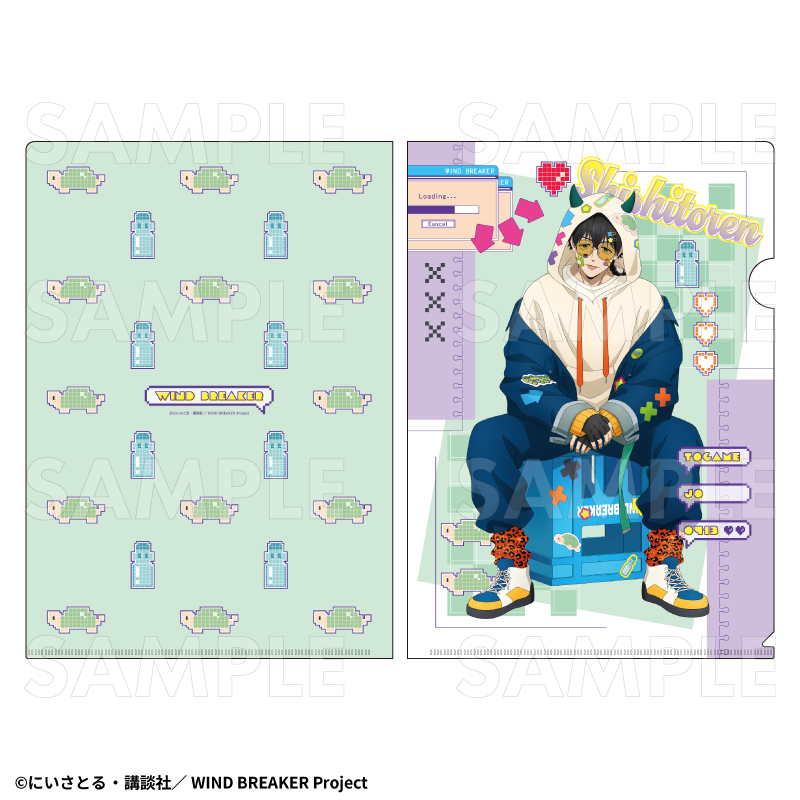 【2026年2月下旬発売】TVアニメ「WIND BREAKER」　クリアファイル【でびデコパーカー】（全6種）