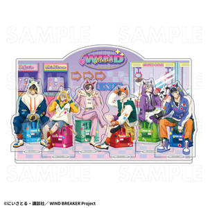 【2026年2月下旬発売】TVアニメ「WIND BREAKER」　アクリルジオラマ【でびデコパーカー】（全1種）