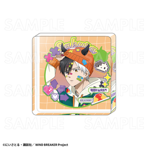 【2026年2月下旬発売】TVアニメ「WIND BREAKER」　ミニアクリルブロック【でびデコパーカー】（全6種）