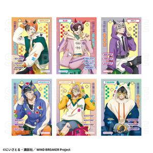 【2026年2月下旬発売】TVアニメ「WIND BREAKER」　クリアポスター【でびデコパーカー】（全6種）