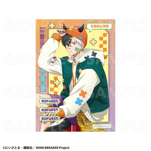 【2026年2月下旬発売】TVアニメ「WIND BREAKER」　クリアポスター【でびデコパーカー】（全6種）