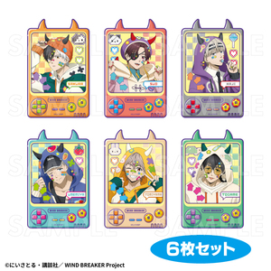 【2026年2月下旬発売】TVアニメ「WIND BREAKER」　ステッカーセット【でびデコパーカー】（全1種）