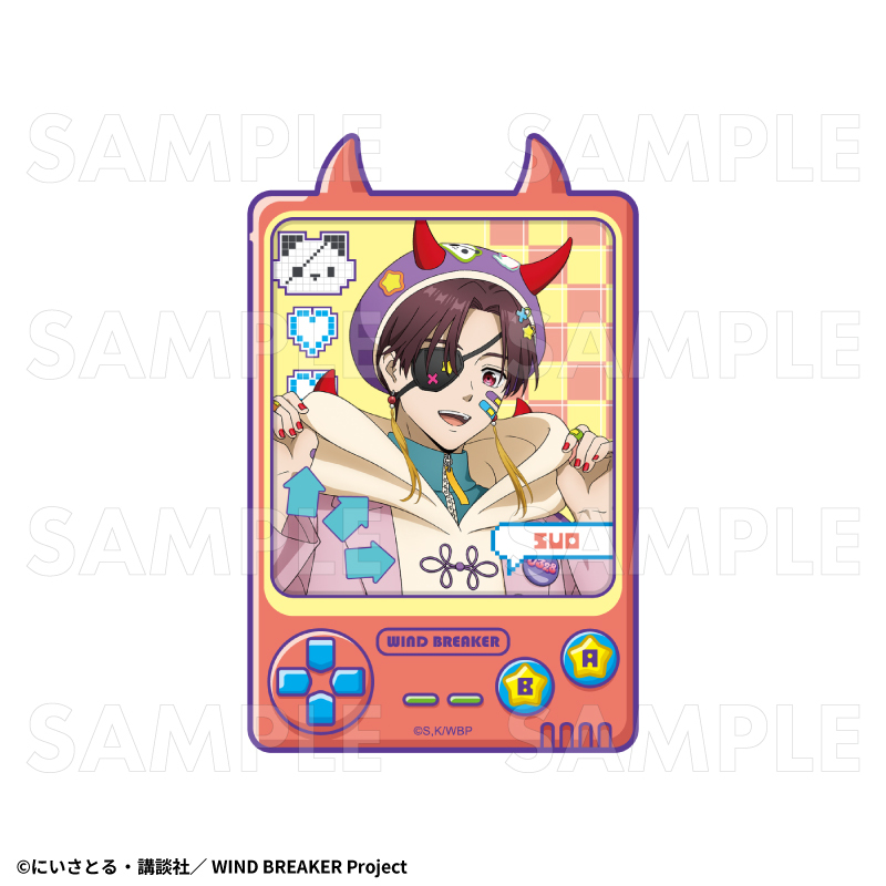 【2026年2月下旬発売】TVアニメ「WIND BREAKER」　ステッカーセット【でびデコパーカー】（全1種）