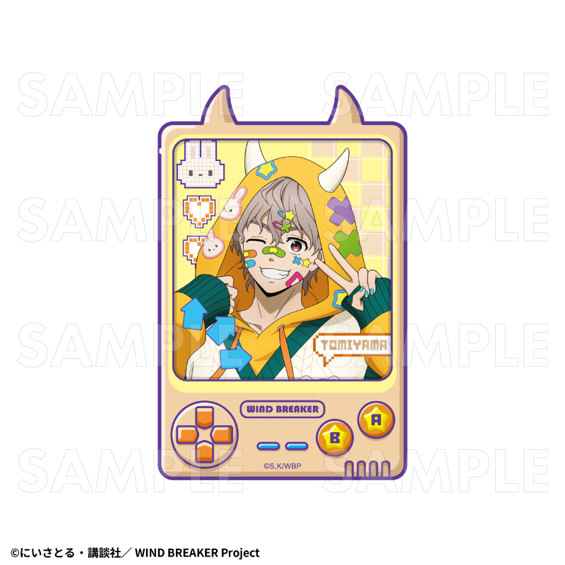 【2026年2月下旬発売】TVアニメ「WIND BREAKER」　ステッカーセット【でびデコパーカー】（全1種）