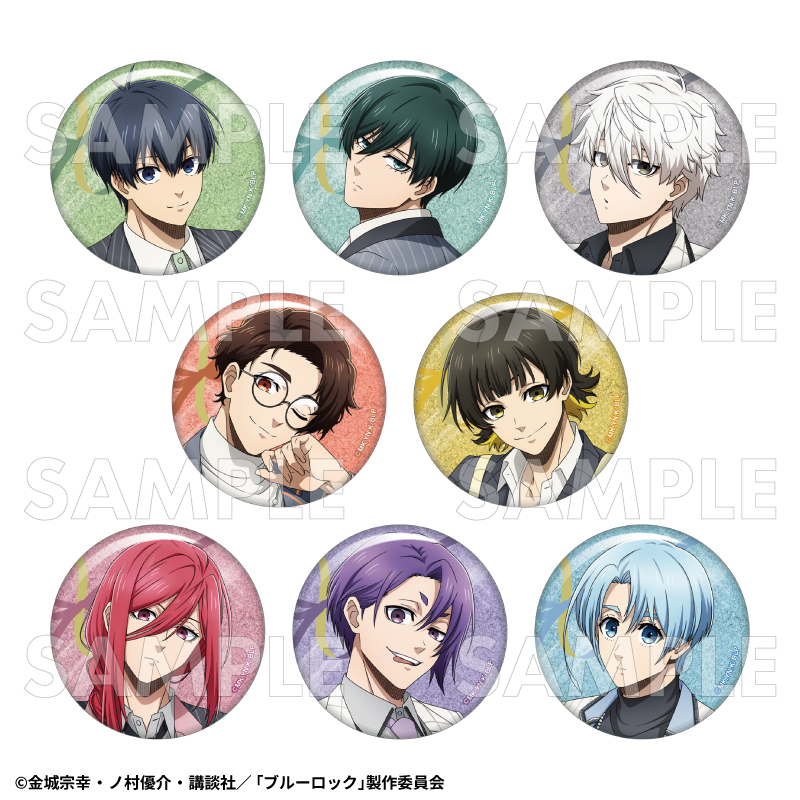 【2026年2月下旬発売】TVアニメ『ブルーロック』 トレーディンググリッター缶バッジ バレエコアStyle(全8種)