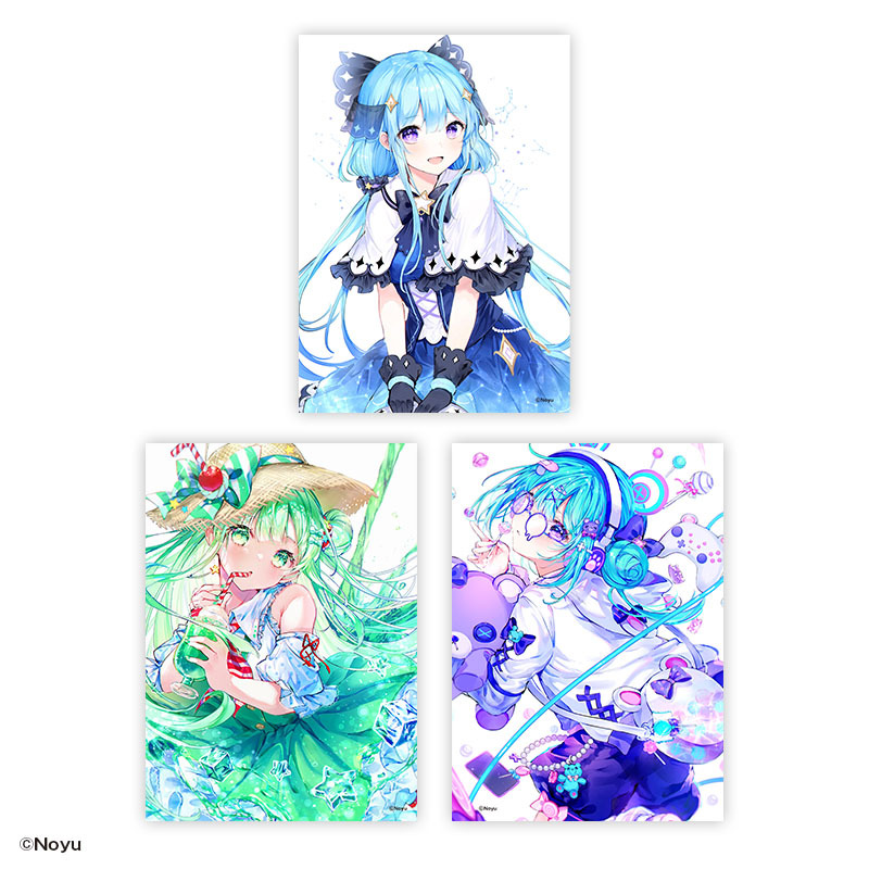 2L判ブロマイド3種セット／Noyu画集発売記念グッズ（全1種