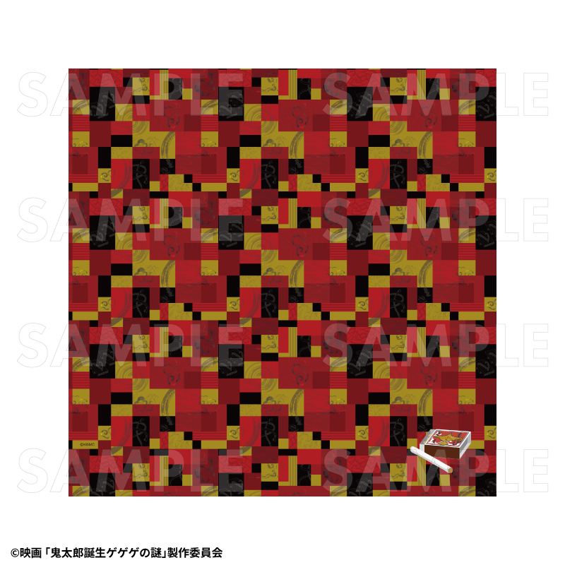 映画「鬼太郎誕生 ゲゲゲの謎」スカーフ　旅のひとときVer.（全2種）
