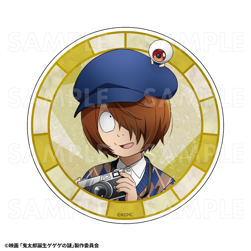映画「鬼太郎誕生 ゲゲゲの謎」 ステッカー　旅のひとときVer.（全6種）