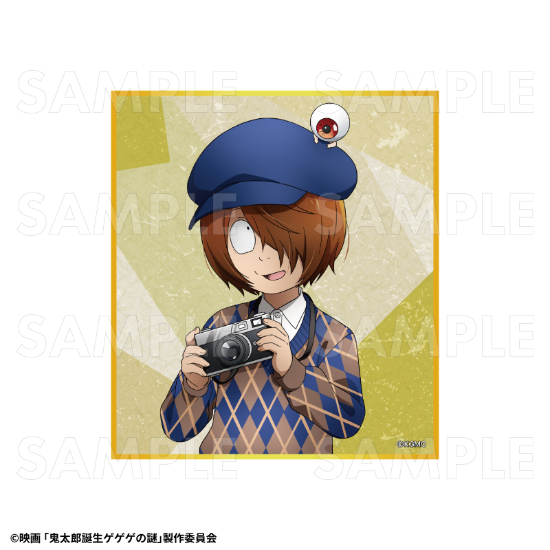 映画「鬼太郎誕生 ゲゲゲの謎」 トレーディングミニ色紙　旅のひとときVer.（全9種）
